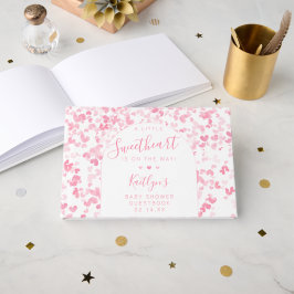Little Sweetheart Valentine's Day Baby Shower Gästböcker
