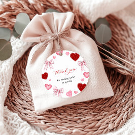 Little Sweetheart Valentines Day Baby Shower Gåvor Etiketter