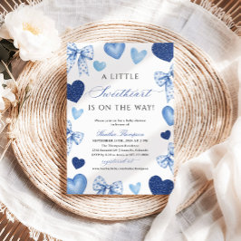 Little Sweetheart Valentines Day Baby Shower Inbjudningar