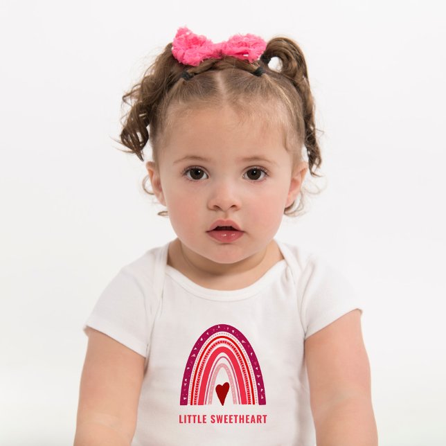 Little Swehoney Boho Rainbow Valentine T Shirt (Skapare uppladdad)