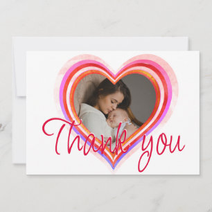 Little Swehoney Valentine Watercolor Baby Shower Tack Kort