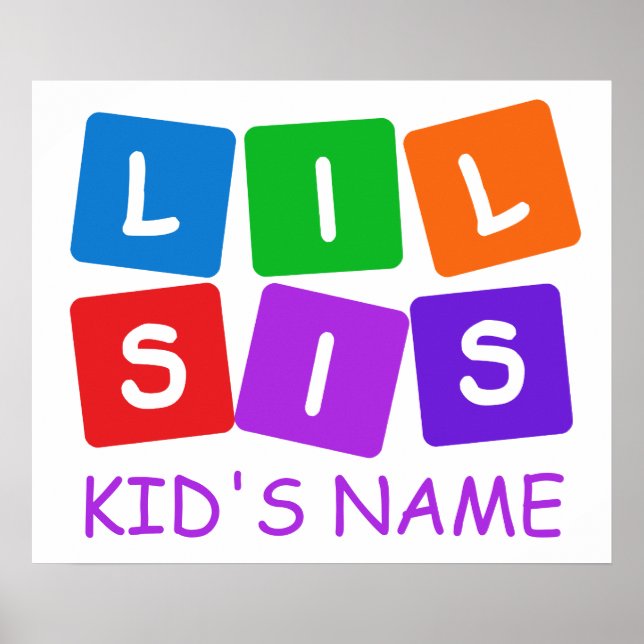 Little Syrran anpassningsbar poster (Framsidan)