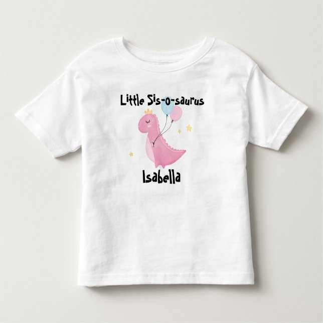 Little Syrran-o-saurus T Shirt (Framsida)