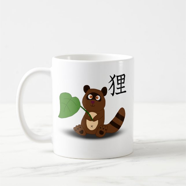 Little Tanuki Mugg (Vänster)