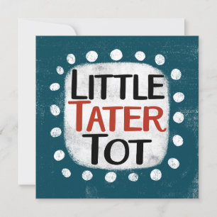 Little Tater Tot-gratulationskort Kort
