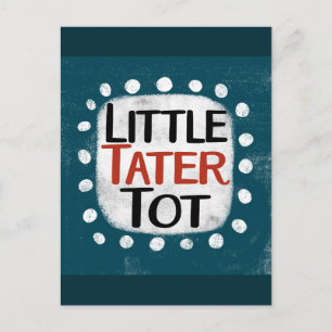Little Tater Tot-vykort Vykort