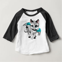 Little Tecknad Angel Cat