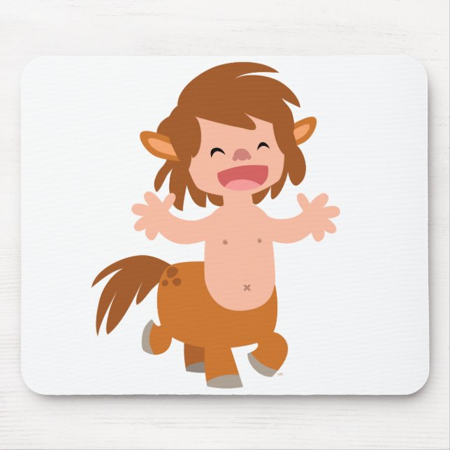 Little Tecknad Centaur Mousepad Musmatta (Framsidan)