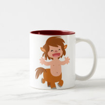 Little Tecknad Centaur Mugg