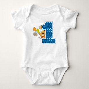 Little Teddy 1 Birthday Cake Smash One Photoshot T Shirt