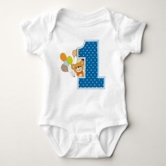 Little Teddy 1 Birthday Cake Smash One Photoshot T Shirt