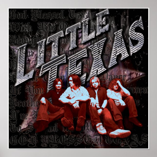 Little Texas Hippie Poster (Framsidan)