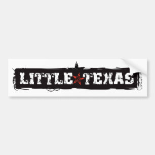 Little Texas Logotyp Bumpersticker Bildekal