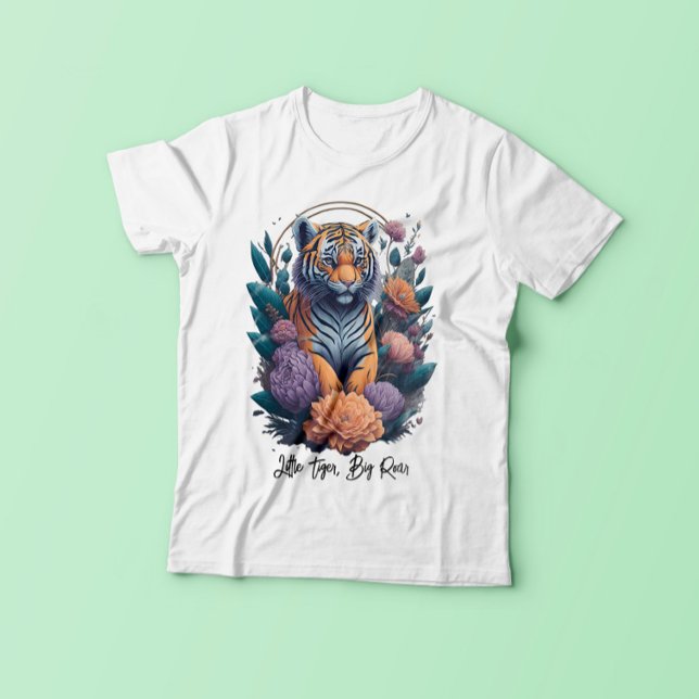 Little Tiger, Big Roar T Shirt (Skapare uppladdad)