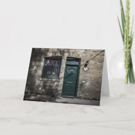 Little Tiny Street No 11 Färg Version Kort