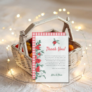 Little Tomato Rustic Chic Watercolor Baby Shower Tack Kort