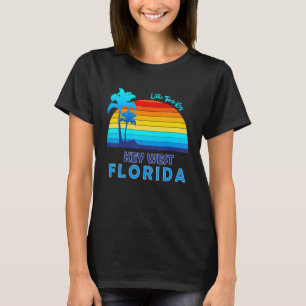 Little Torch Nyckel Nyckel Väster Florida Retro Tr T Shirt