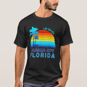 Little Torch Nyckel Panama City Florida Retro Beac T Shirt