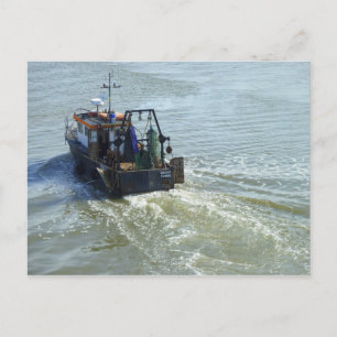 Little Trawler, Cardiff Bay Harbour Vykort