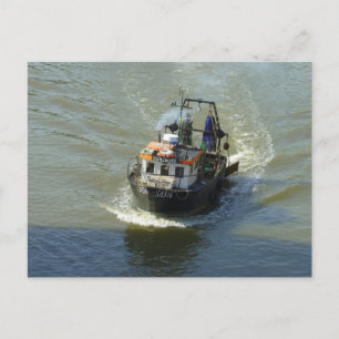 Little Trawler, Cardiff Bay Harbour Vykort