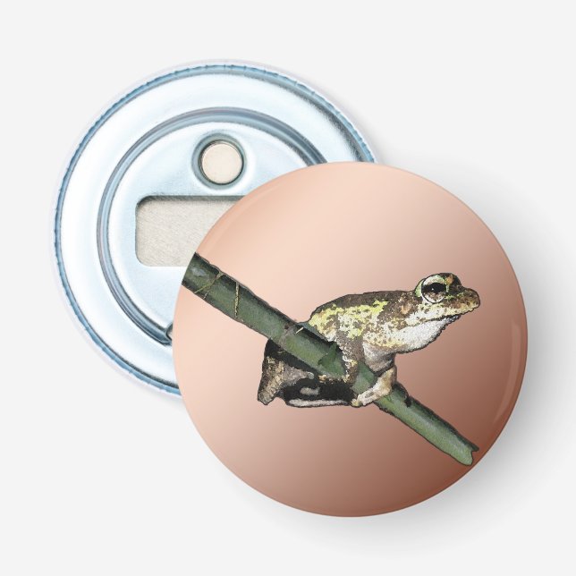 Little Tree Frog Oil Paint, Bottle Opener Flasköppnare (Framsidan)