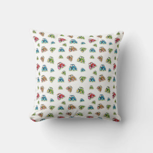 Little Trtors, White, Cushion Kudde