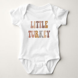 Little Turkey First Thanksgiving Outfit T Shirt