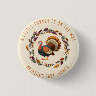 Little Turkey Thanksgiving Fall Baby Shower Knapp