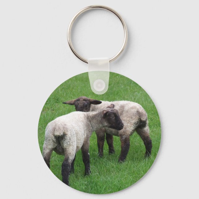 Little Twin Lambs Nyckelring (Framsida)