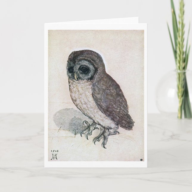 Little Uggla, Albrecht Durer Kort (Framsida)