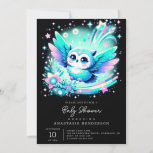 Little Uggla Baby Shower Inbjudningar