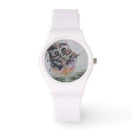 Little Uggla Watch - Painting Armbandsur