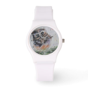 Little Uggla Watch - Painting Armbandsur