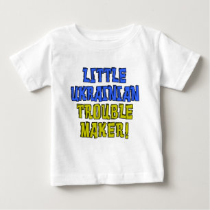 Little Ukrainska Trouble Maker Tee