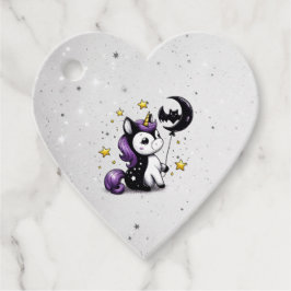 Little Unicorn Baby Shower Gåvor Etiketter