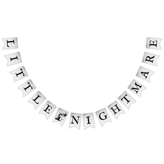 Little Unicorn Baby Shower Vimplar (Alla)