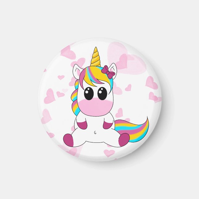 Little Unicorn Magnet (Framsidan)