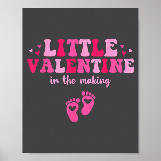 Little Valentine In The Making Valentine's Day Pre Poster (Framsidan)