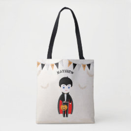 Little Vampire Halloween fest Tygkasse