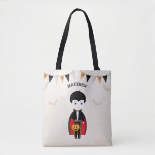 Little Vampire Halloween fest Tygkasse