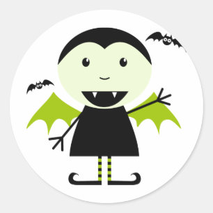 Little Vampire Runt Klistermärke