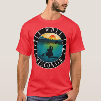 Little Varg Sjö Wisconsin Kayaking T Shirt
