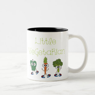 Little Vegetarian Två-Tonad Mugg