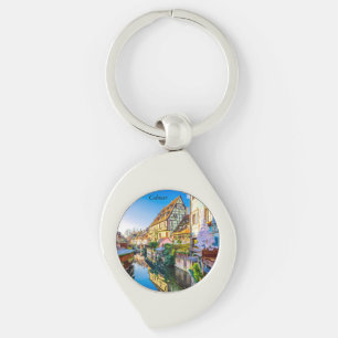 Little Venice, Colmar Swirl Silverfärgad Nyckelring