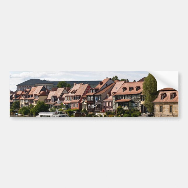 Little Venice i Bamberg Bildekal (Framsidan)
