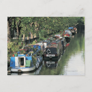 Little Venice i London, England Vykort