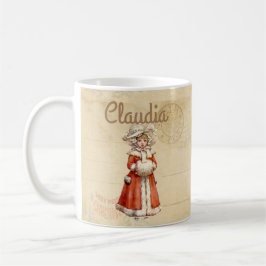 Little Victorian Caroler Anpassningsbar jul Kaffemugg