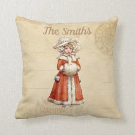 Little Victorian Caroler Anpassningsbar jul Kudde