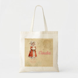 Little Victorian Caroler Anpassningsbar jul Tygkasse