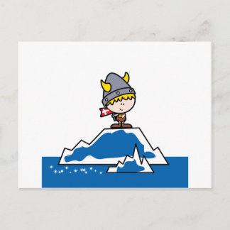Little Viking Boy Vykort